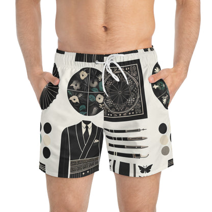 "Sail into the epitome of opulence with Peskoi's distinguished line of men's swim trunks. Engineered with a discerning eye - Swim Trunks